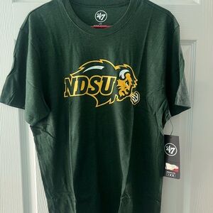 47 Dark Green NDSU Bison Logo Men's Tee